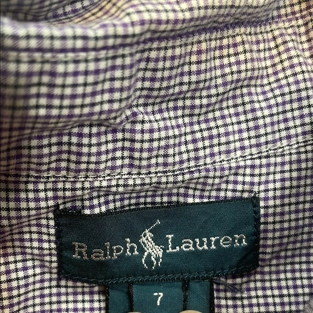 Ralph Lauren Blue Casual Button Down Shirt